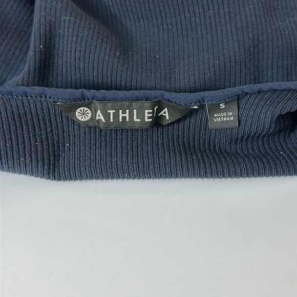 Athleta Sunstream Colorblock Midi Dress Navy Small - Picture 5 of 7